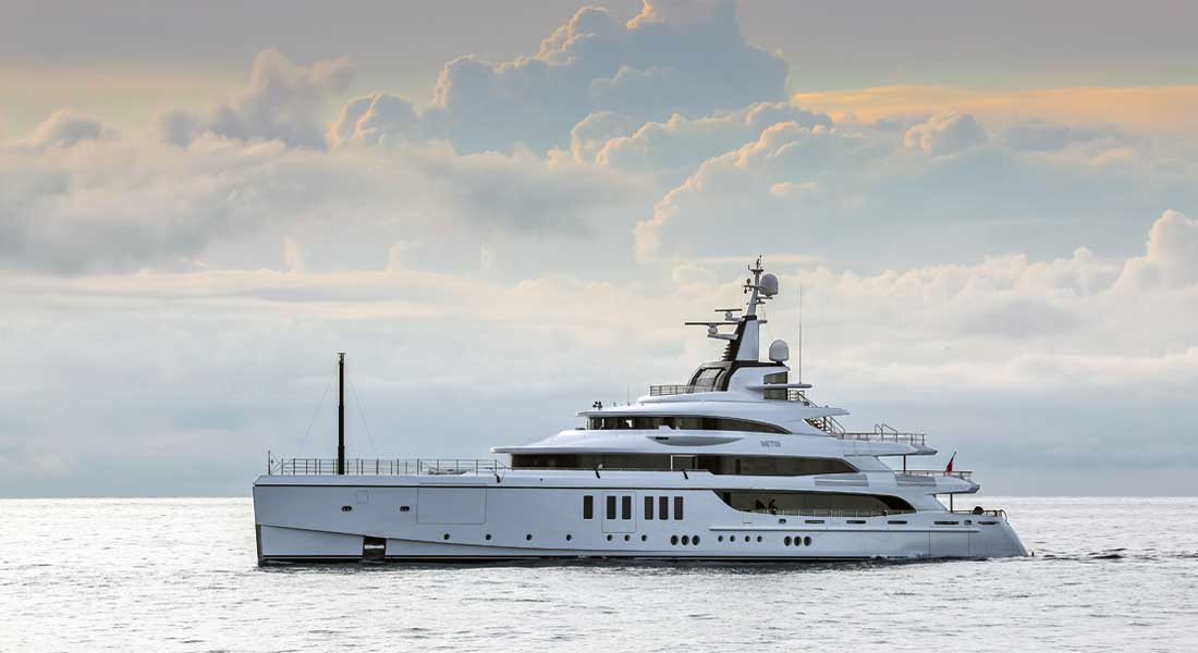 Benetti has delivered the megayacht Metis