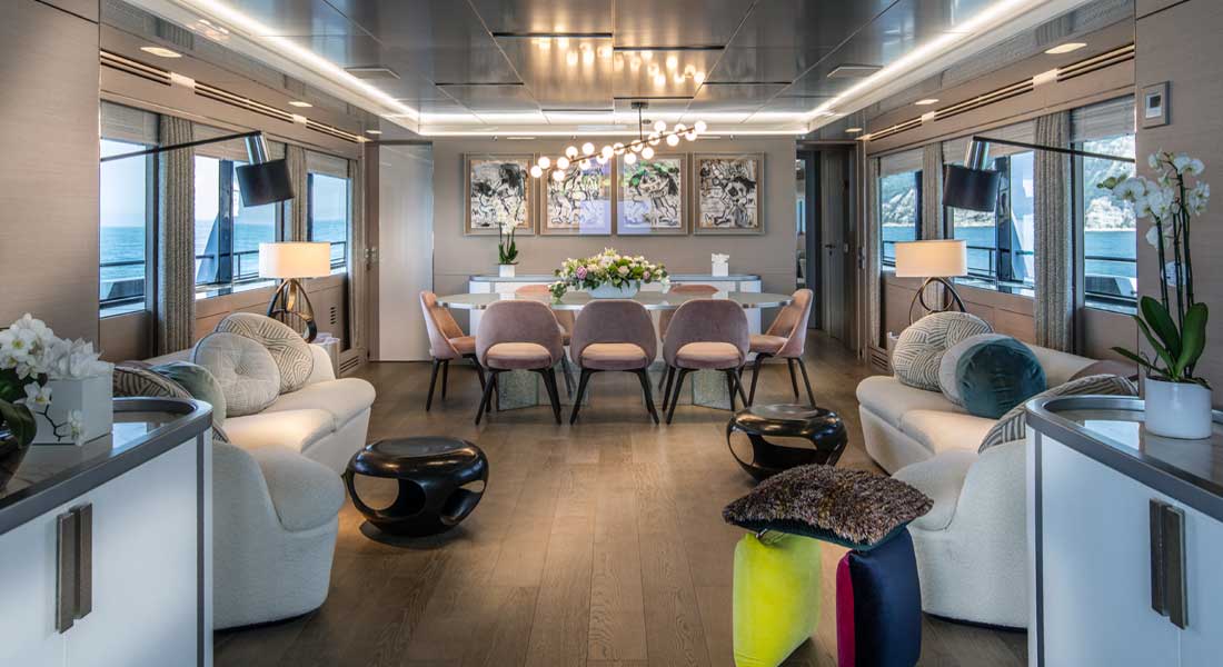 Cantiere delle Marche delivered the megayacht Archipelago in summer 2019