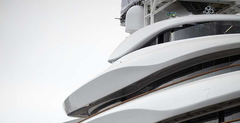 Feadship Yacht Project 821 upper decks