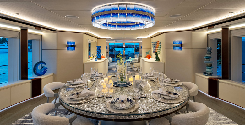 the 50M Heesen yacht Book Ends