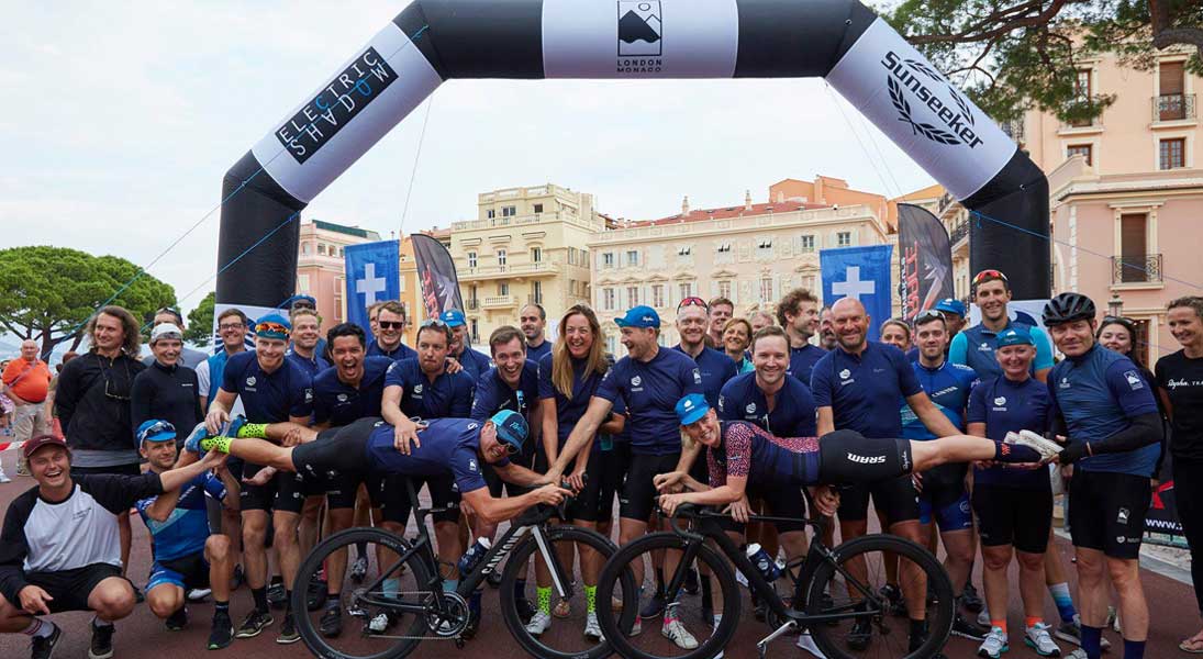 London to Monaco superyacht charity ride