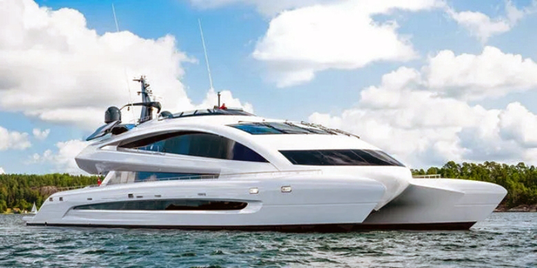 the Royal Falcon One yacht